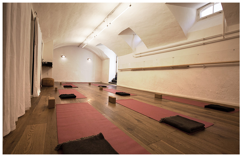 Studio Corpo Basel – Blick in den Gewölberaum